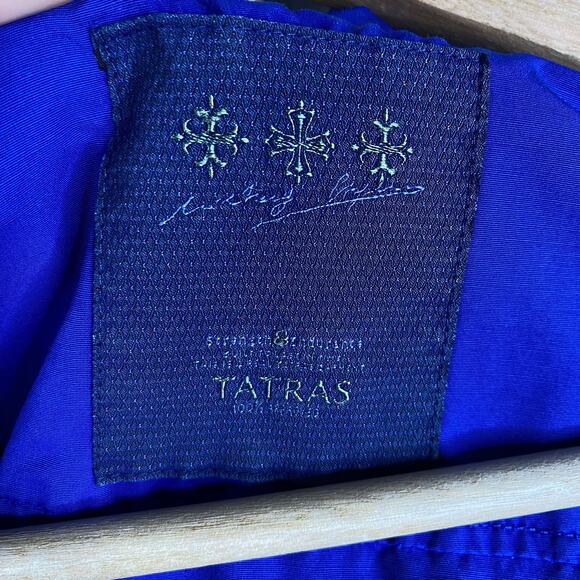 Tatras Womens Aurora Hooded Military Utility Jacket Blue size Small Medium - Picture 6 of 15